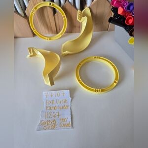 Yellow Round Track Pieces